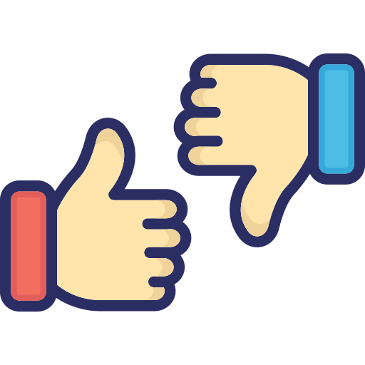 thumbs up & thumbs down